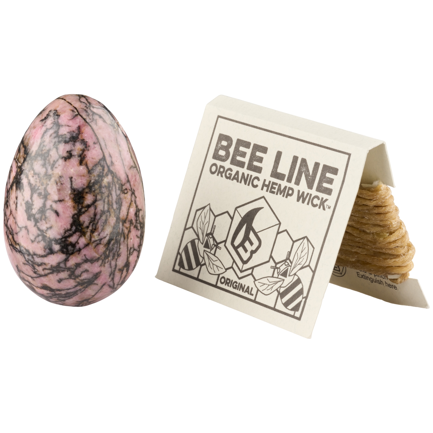 Chakrubs Yoni Egg Anahata Rhodonit - Pink
