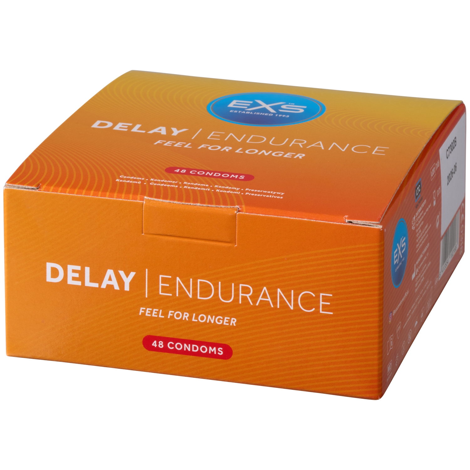 Exs Delay Kondomer 48 Stk - Clear