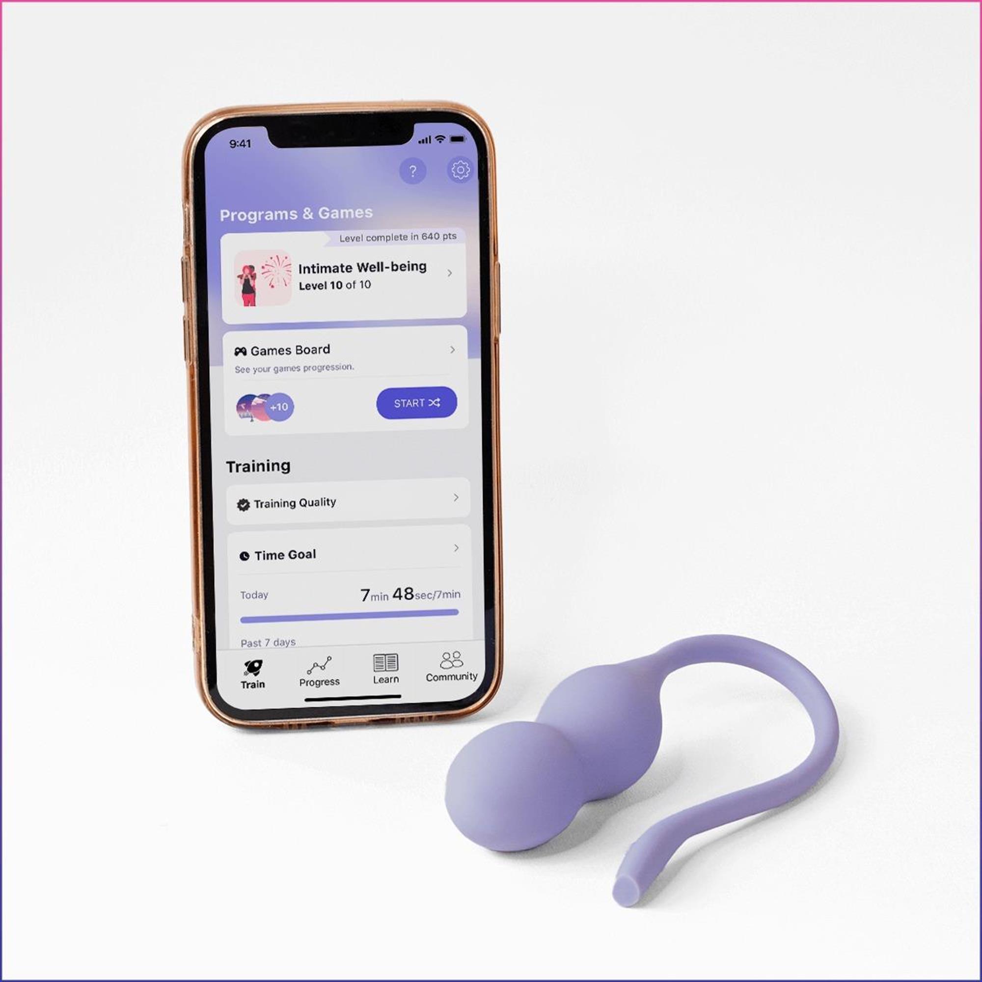 Perifit Pelvic Floor Trainer App Lilac