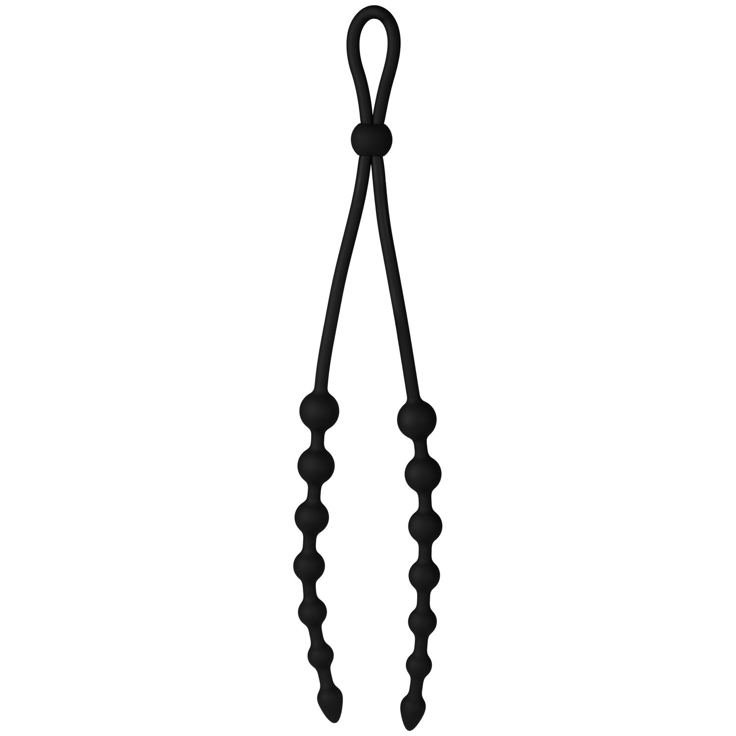Malesation 2-in-1 Male Fun Penisring - Sort