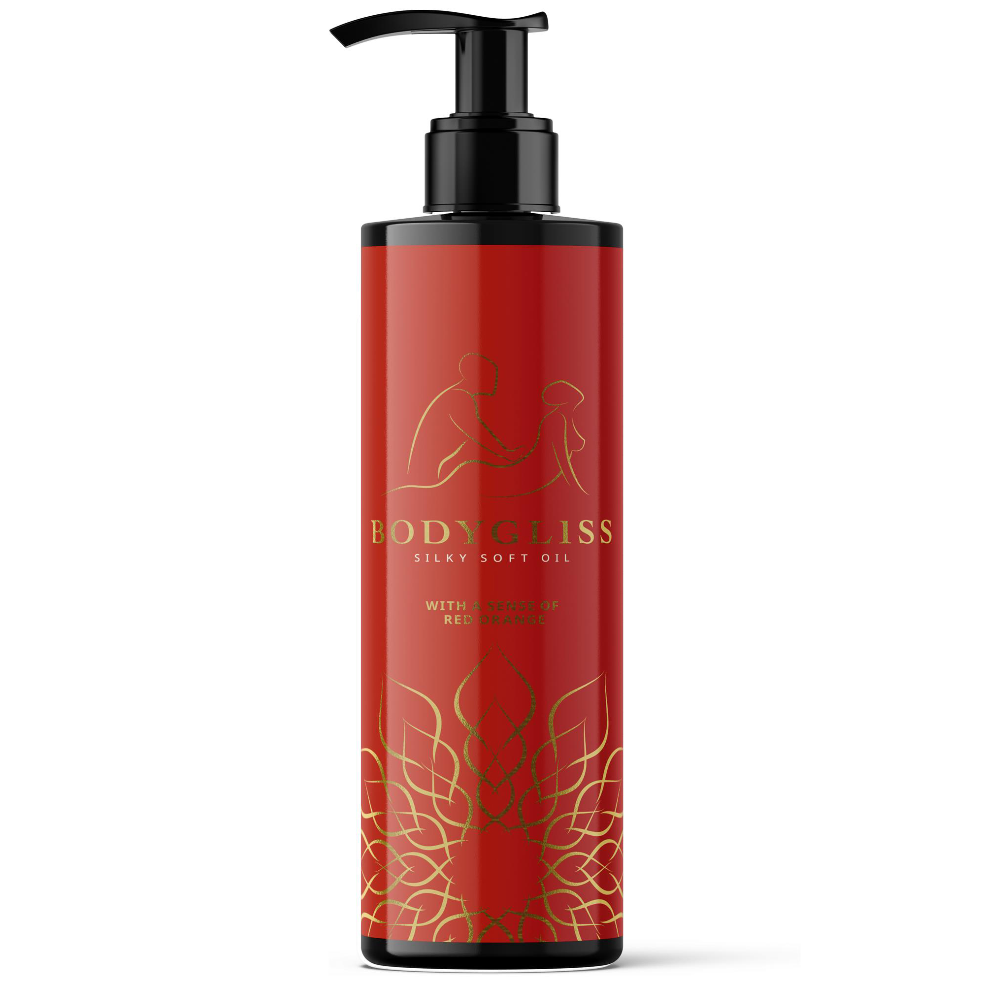 Bodygliss Massage Oil Red Orange - 150 Ml