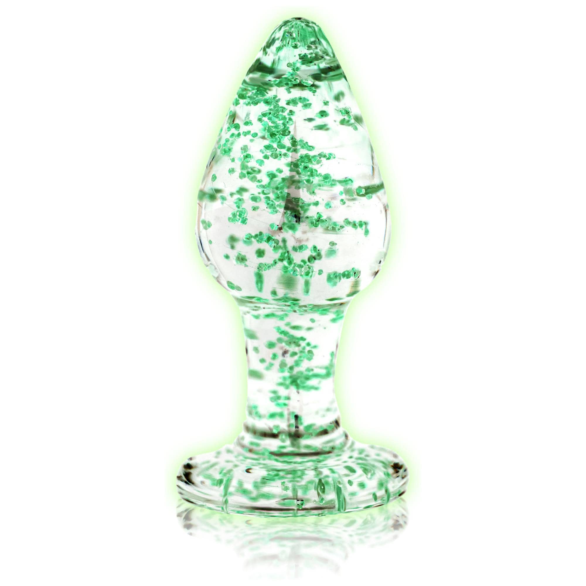 Glass Butt Plug Glow In The Dark S