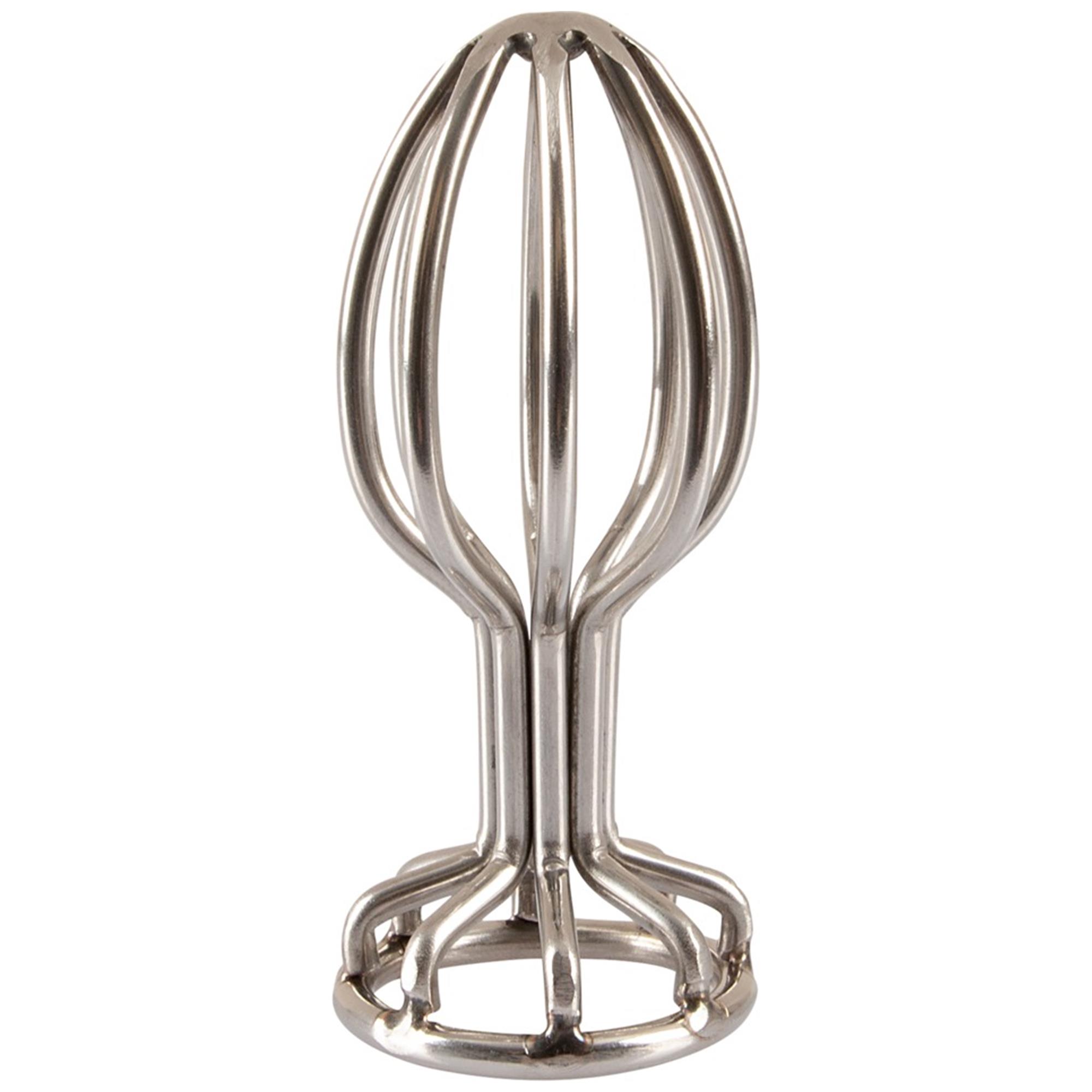 Anos Metal Cage Butt Plug 68cm