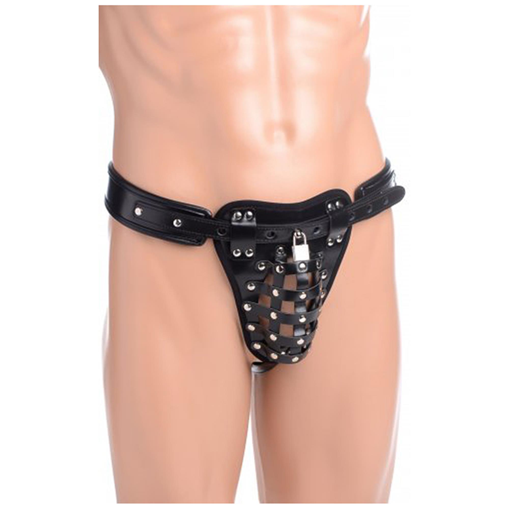 Strict Safety Net Male Chastity Belt