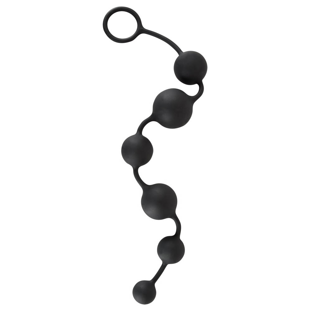 Black Velvets Silikone Anal Kæde