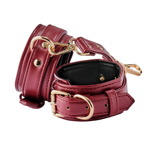 Blaze Elite Røde Manchetter - Ideel til Begyndere i BDSM