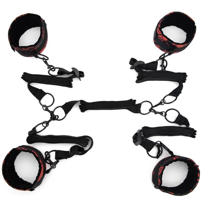 Bound Bondage Sæt Til Sengen