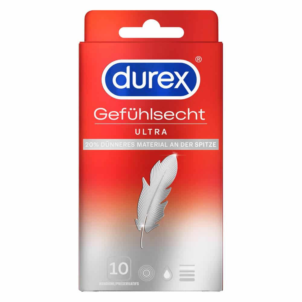 Durex Feel Ultra Tynde Kondomer 10 Stk
