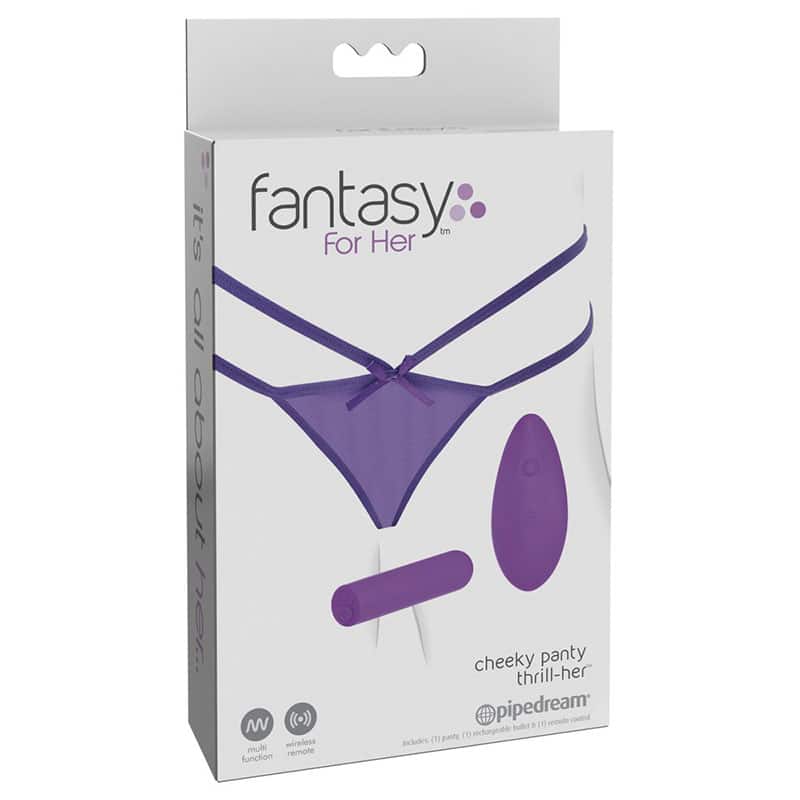 Fantasy For Her Cheeky Panty Thrill-her Vibrerende Trusse