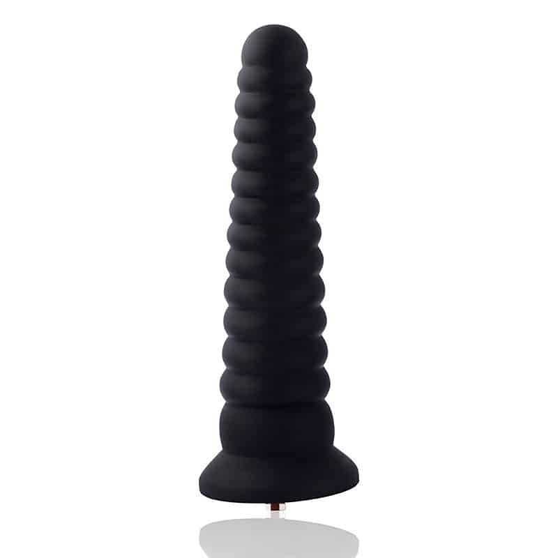 Hismith Kliclok Sort Anal Dildo Til Sexmaskine 25 Cm