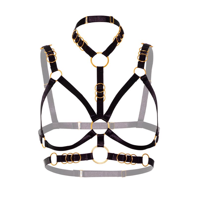 Kinky Diva Layla åben Bh Harness Deluxe