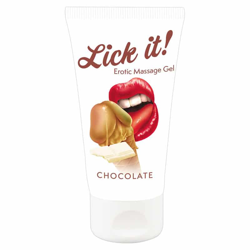 Lick It Chokolade Erotisk Massagegel
