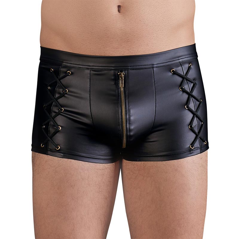 Nek Mike Wetlook Boksershorts Sort - Xl