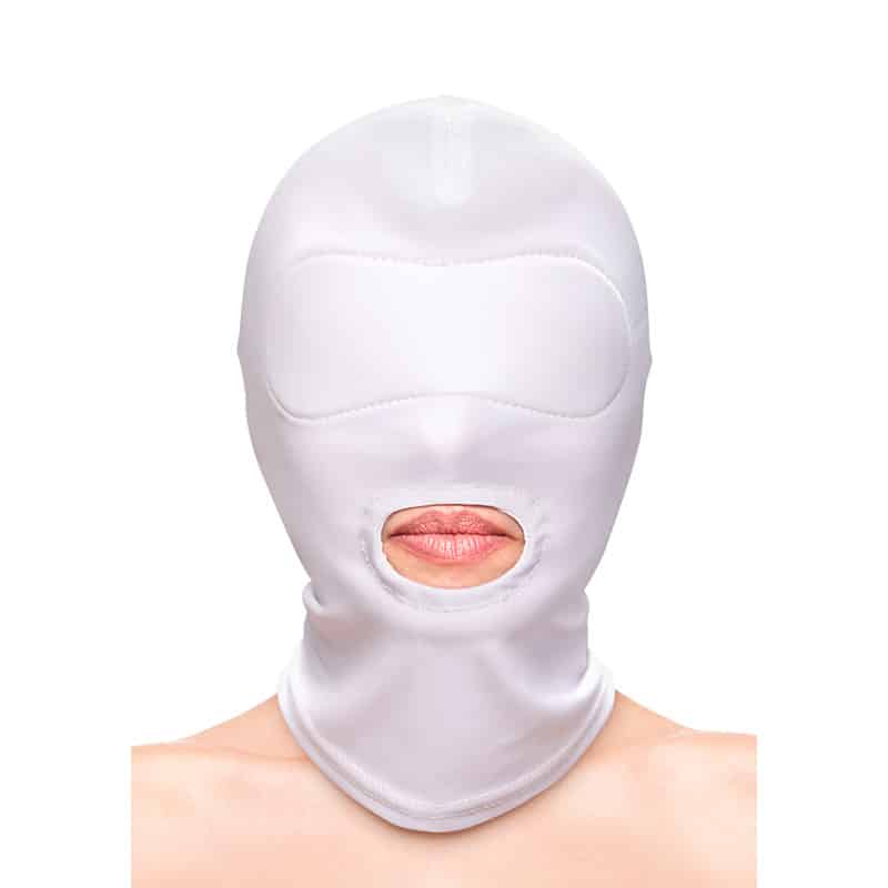 Ns Novelties Fetish  Fashion Mouth Hood - Hvid