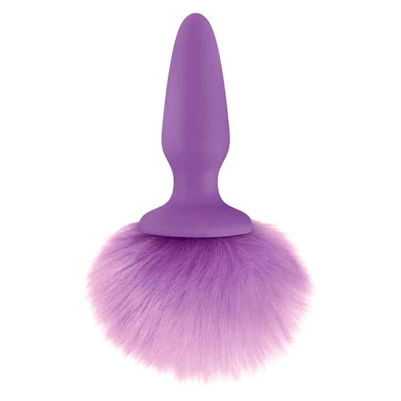 Ns Novelties Bunny Tails Buttplug - Lilla