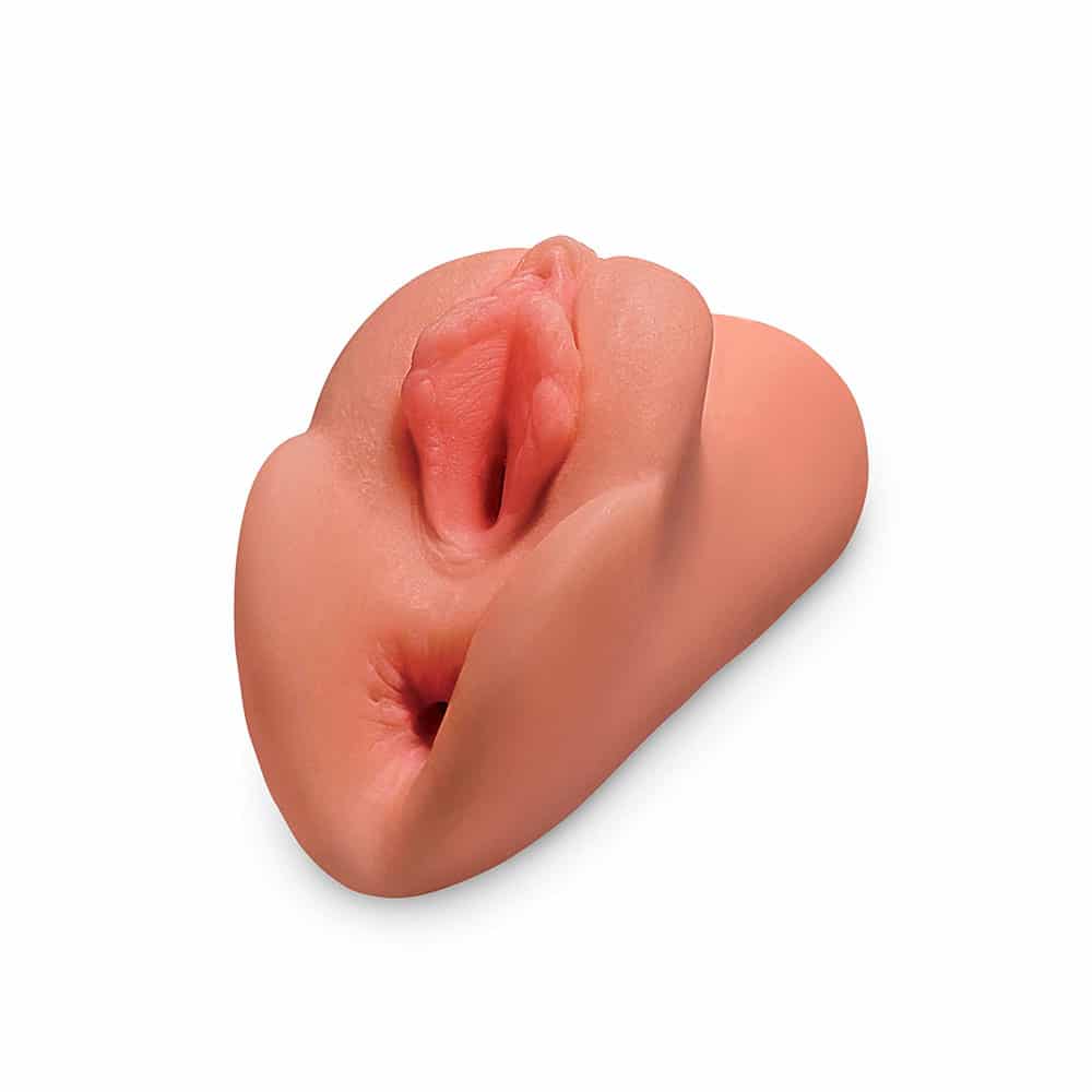 Pdx Perfect Pocket Pussy Double Stroker Caramel
