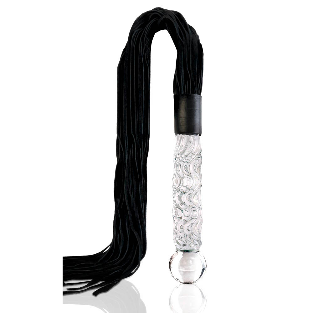 Icicles No 38 Pisk Med Glas Dildo Håndtag
