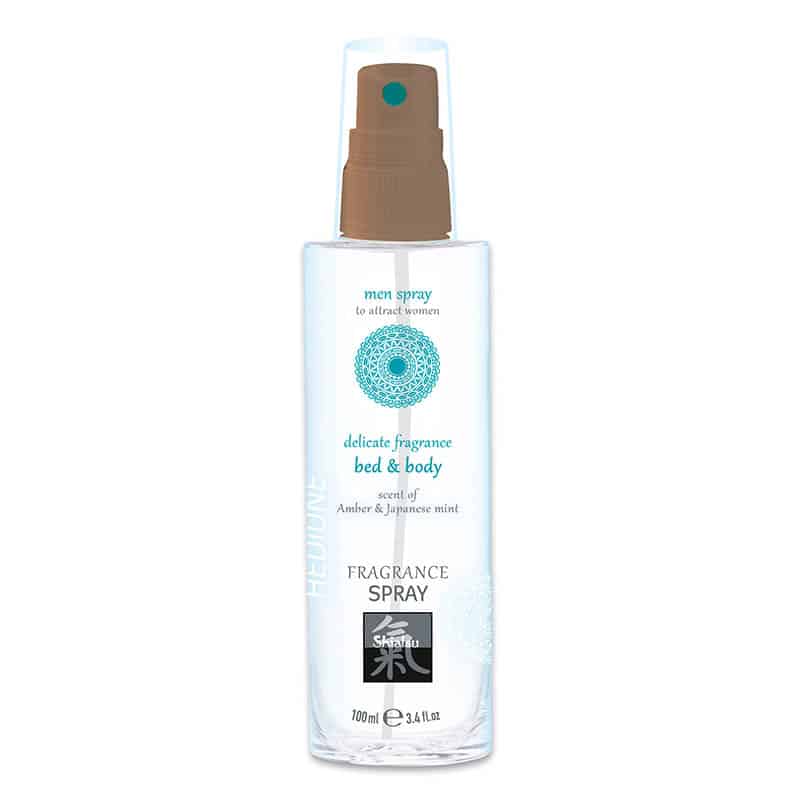 Shiatsu Pheromone Bed  Body Ambermint Spray