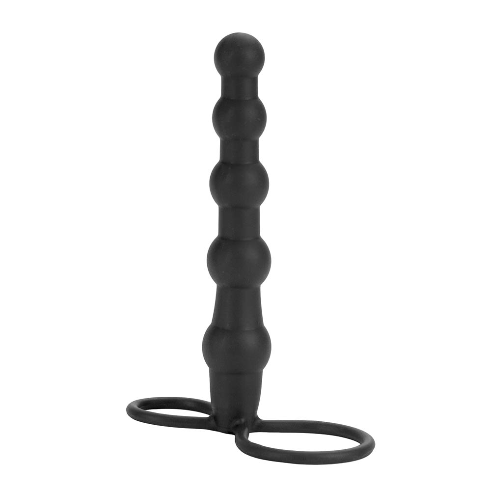 Calexotics Beaded Double Rider Anal Dildo