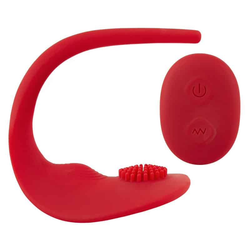 Sweetsmile Rc Slim Fjernbetjent Trussevibrator Rød