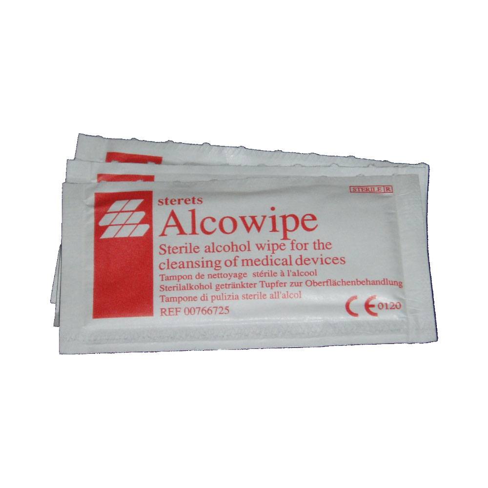 Alcowipe Steril Wipes
