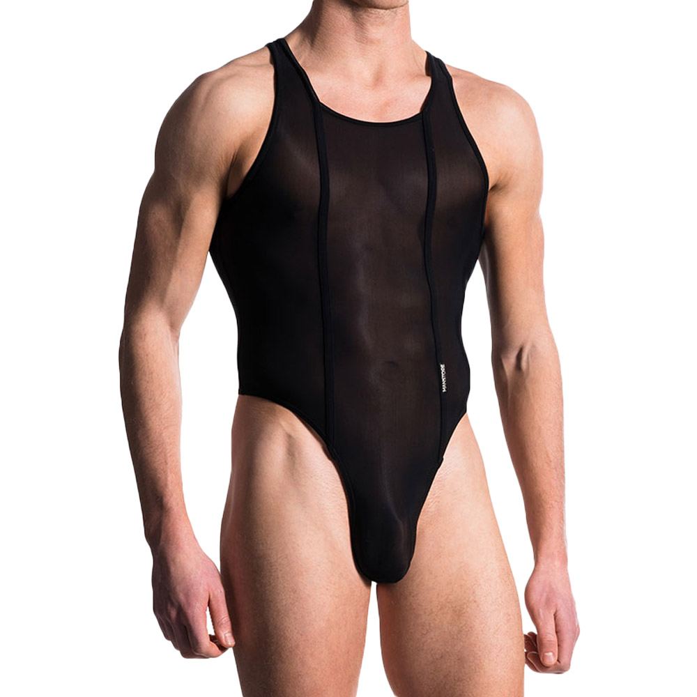 Manstore Bodystocking Med G-streng-xl