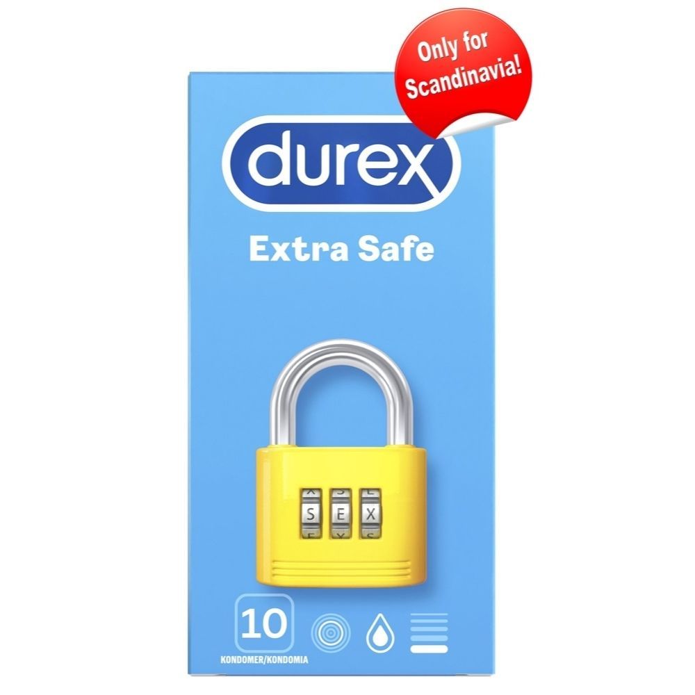 Durex Extra Safe Kondomer  -  10 Stk