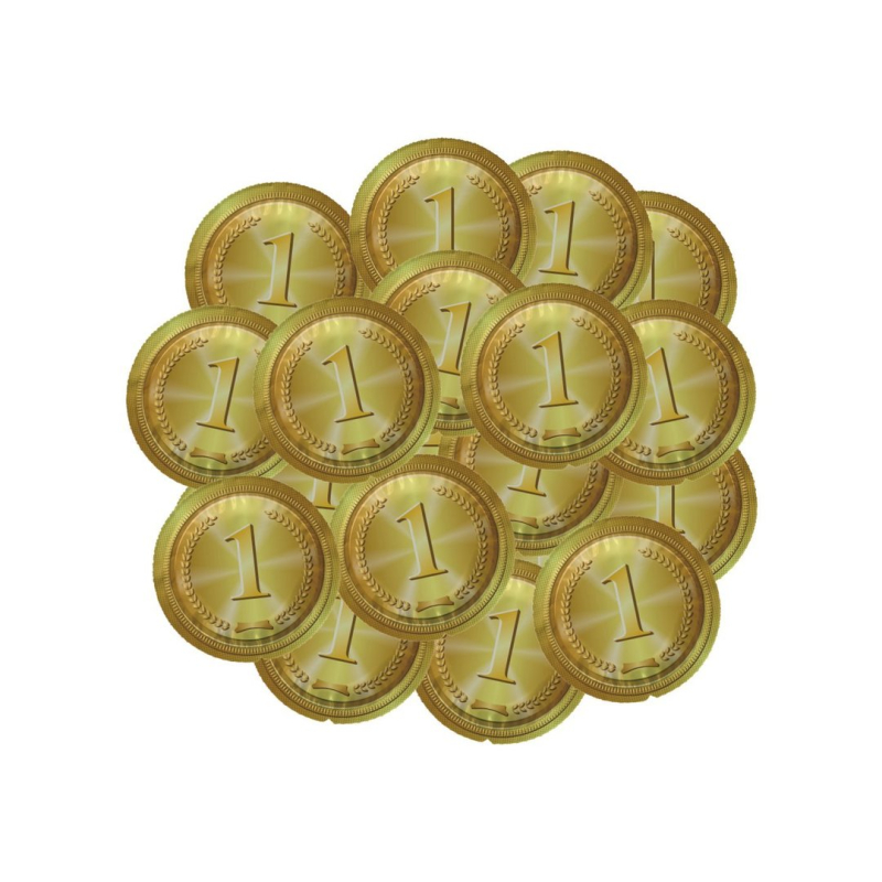 Exs Gold Medalje 24 Stk