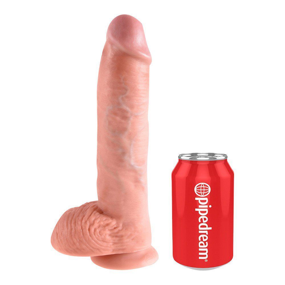 King Cock  -  25 Cm Cock With Balls Realistisk Dildo