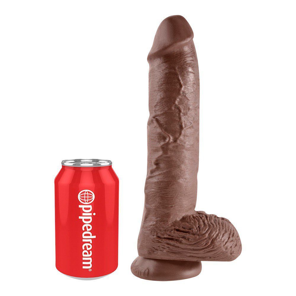 King Cock  -  25 Cm Cock With Balls Realistisk Dildo