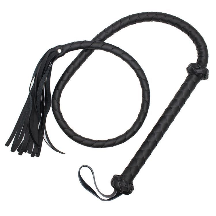 Knk Sm-pisk I Kunstlæder - 150 Cm
