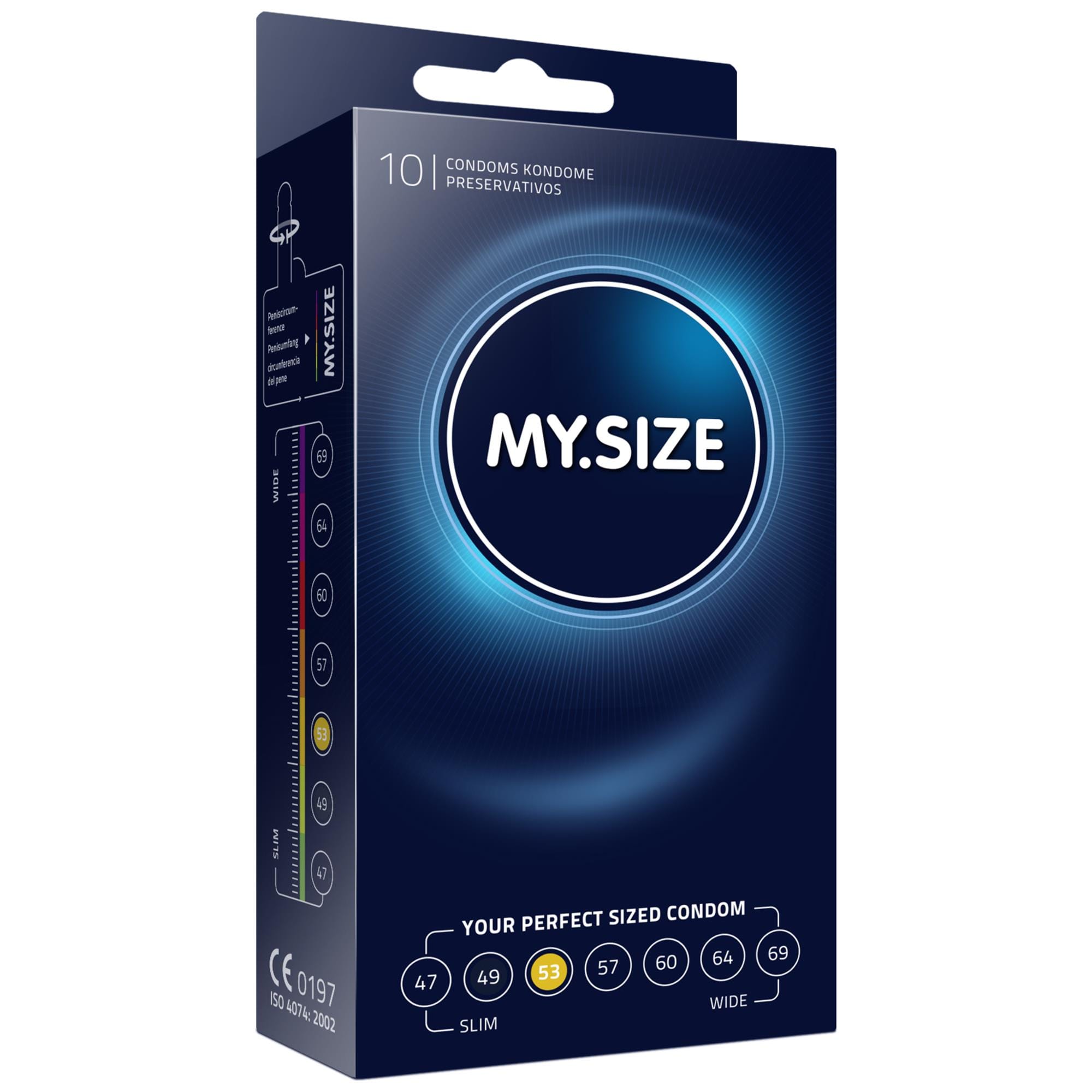 My Size Kondom 53 Mm - 10-pack