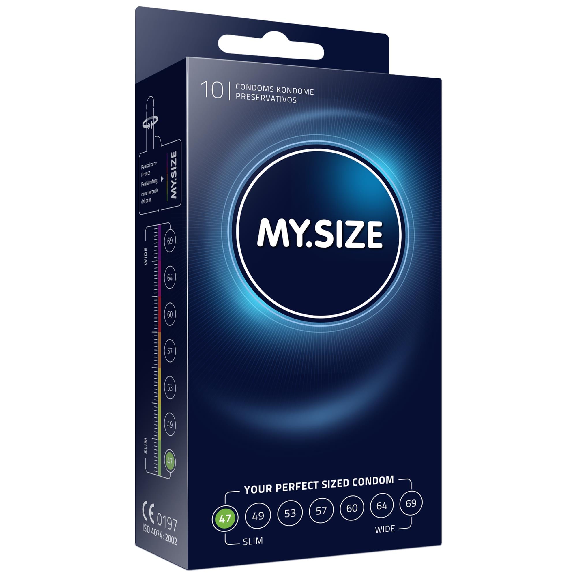 My Size Kondom 47 Mm - 10-pack