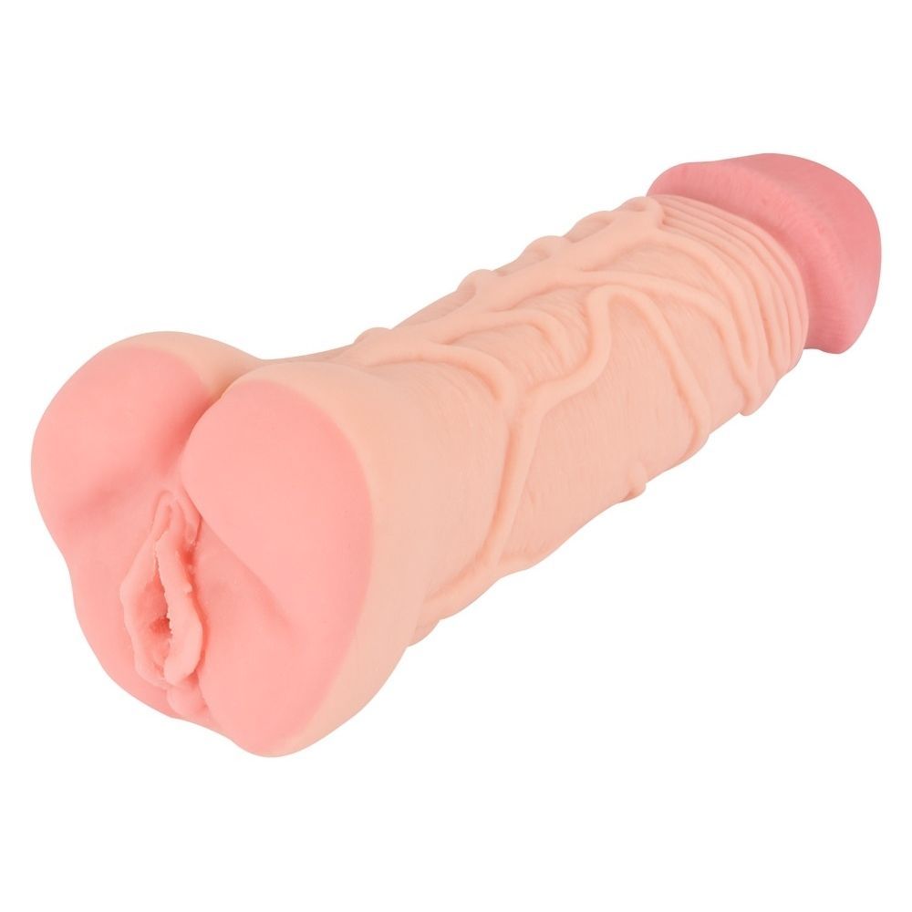 Nature Skin 2 I 1 Extension  Masturbator  -  Vagina