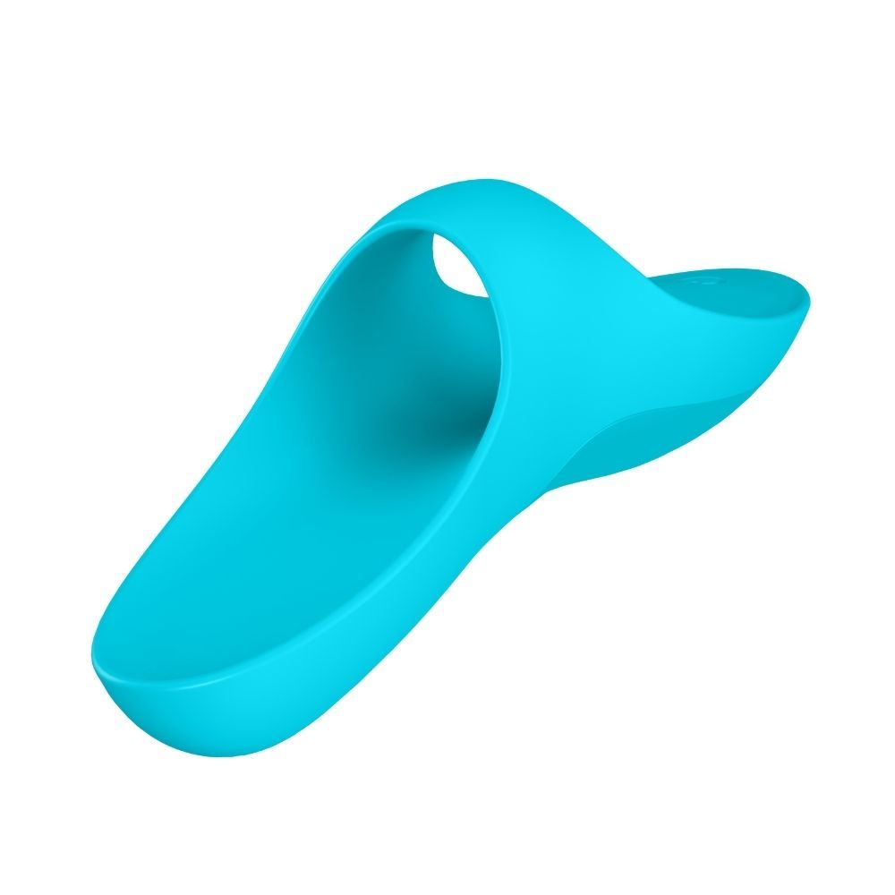 Satisfyer Teaser  -  Finger-vibrator-lyseblå