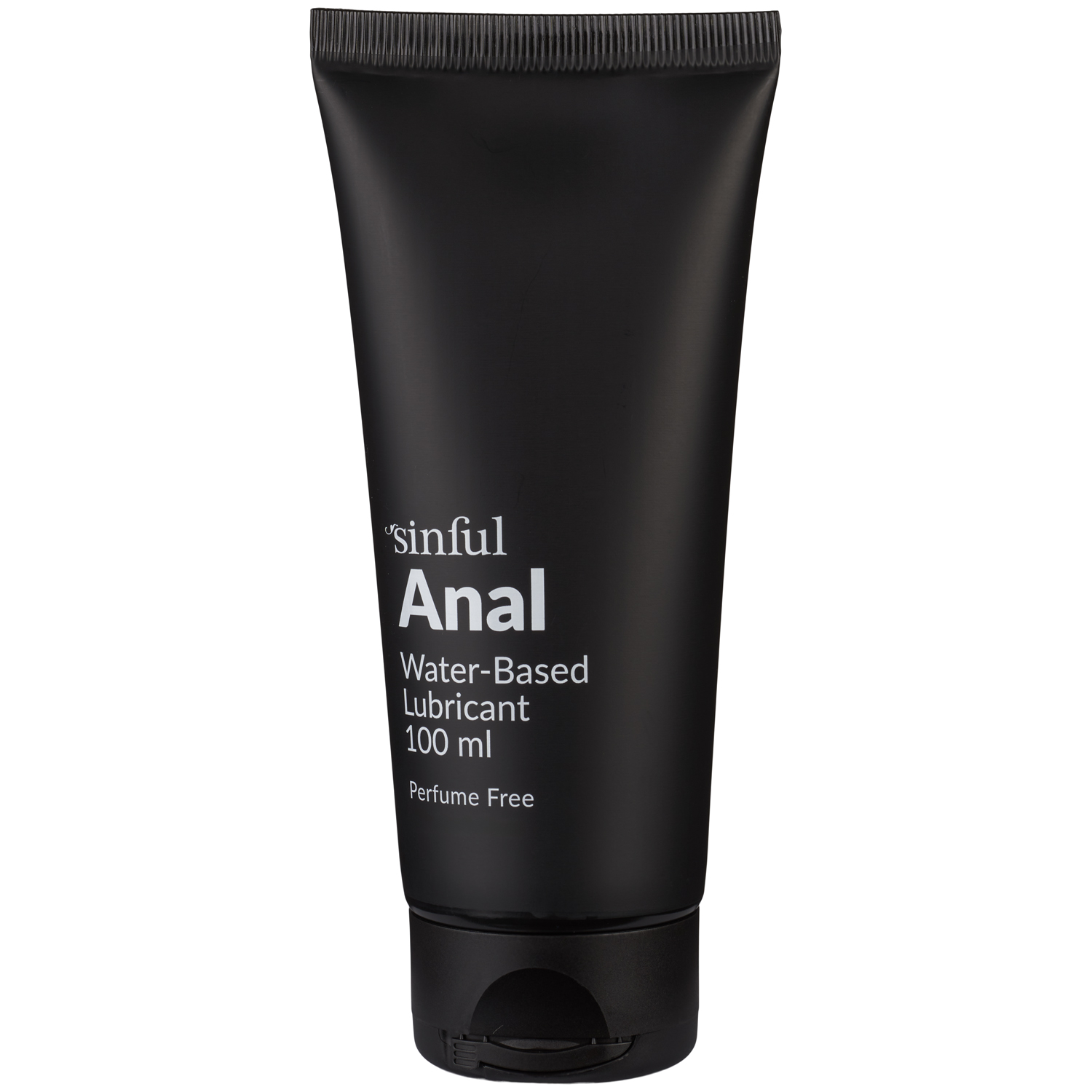 Sinful Anal Vandbaseret Glidecreme 100 Ml - Sort