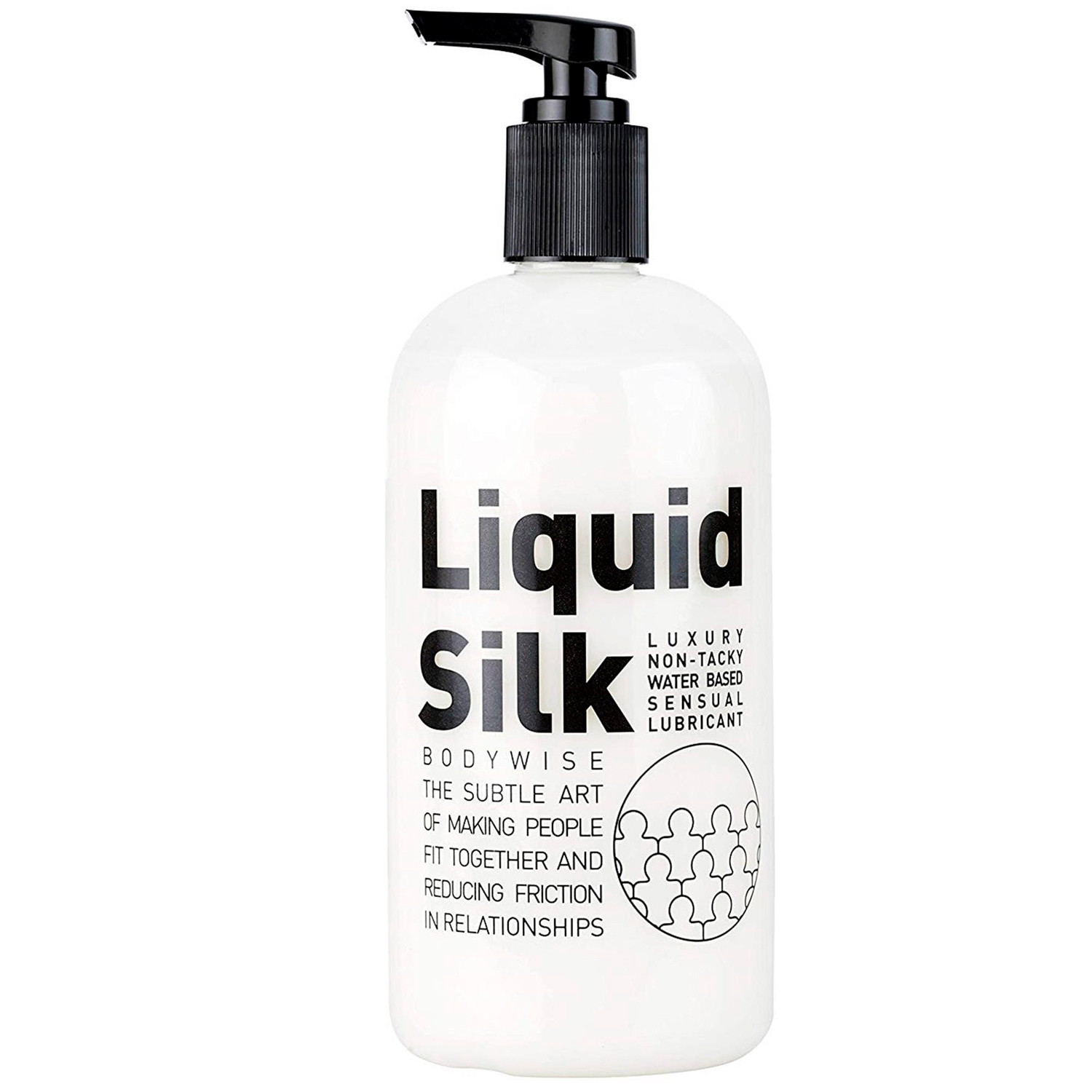 Liquid Silk Vandbaseret Glidecreme 250 Ml - Clear