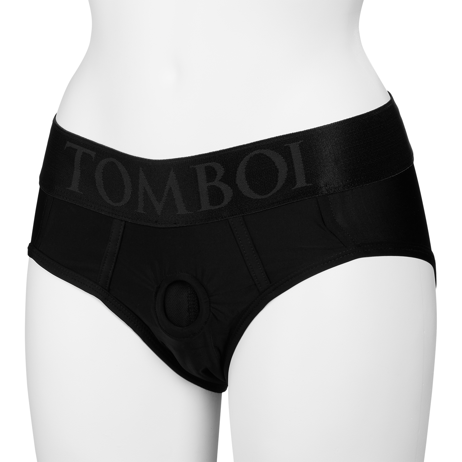 Spareparts Hardwear Tomboi Brief Harness Til Kvinder - Black - 3xl
