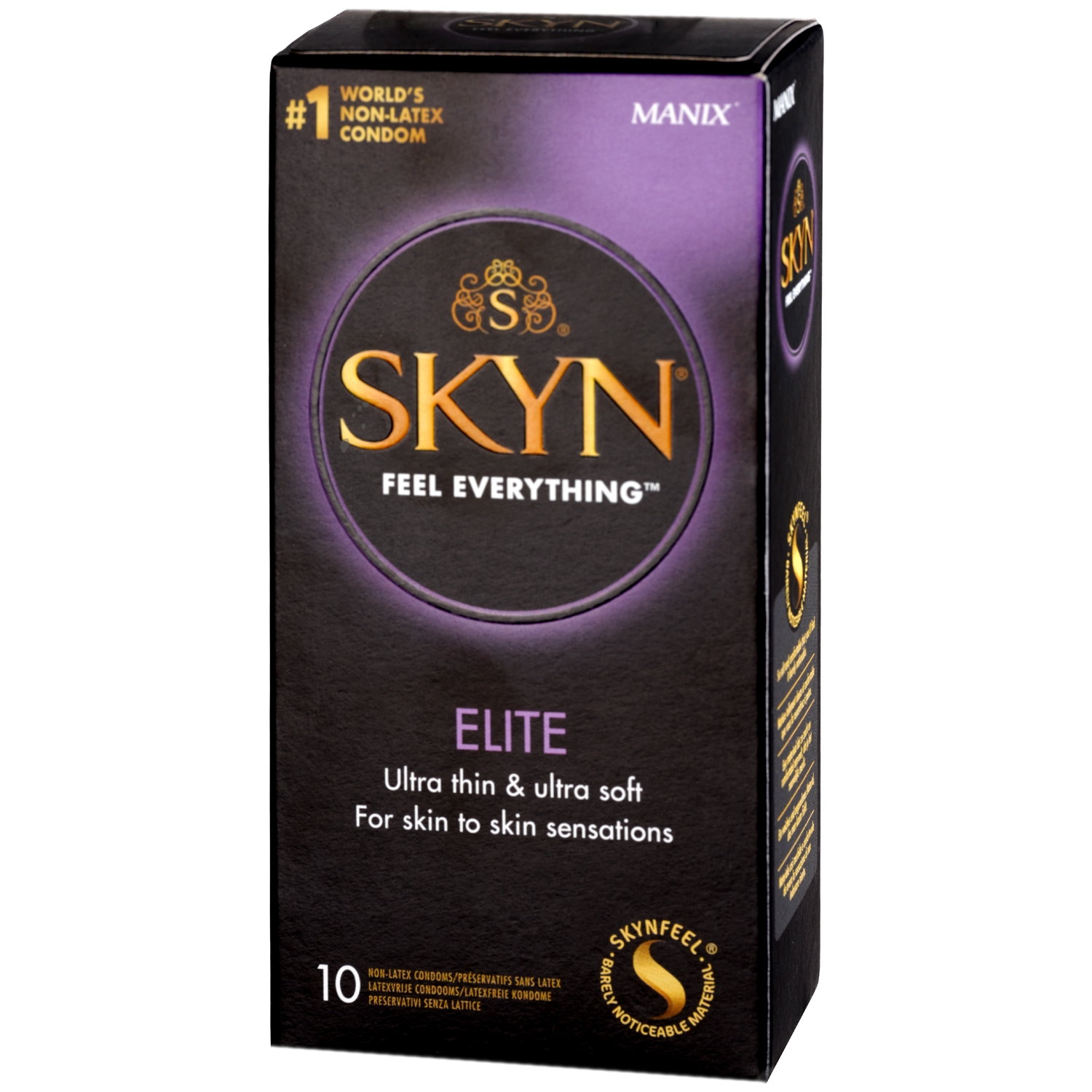 Skyn Elite Latexfri Kondomer 10 Stk - Clear