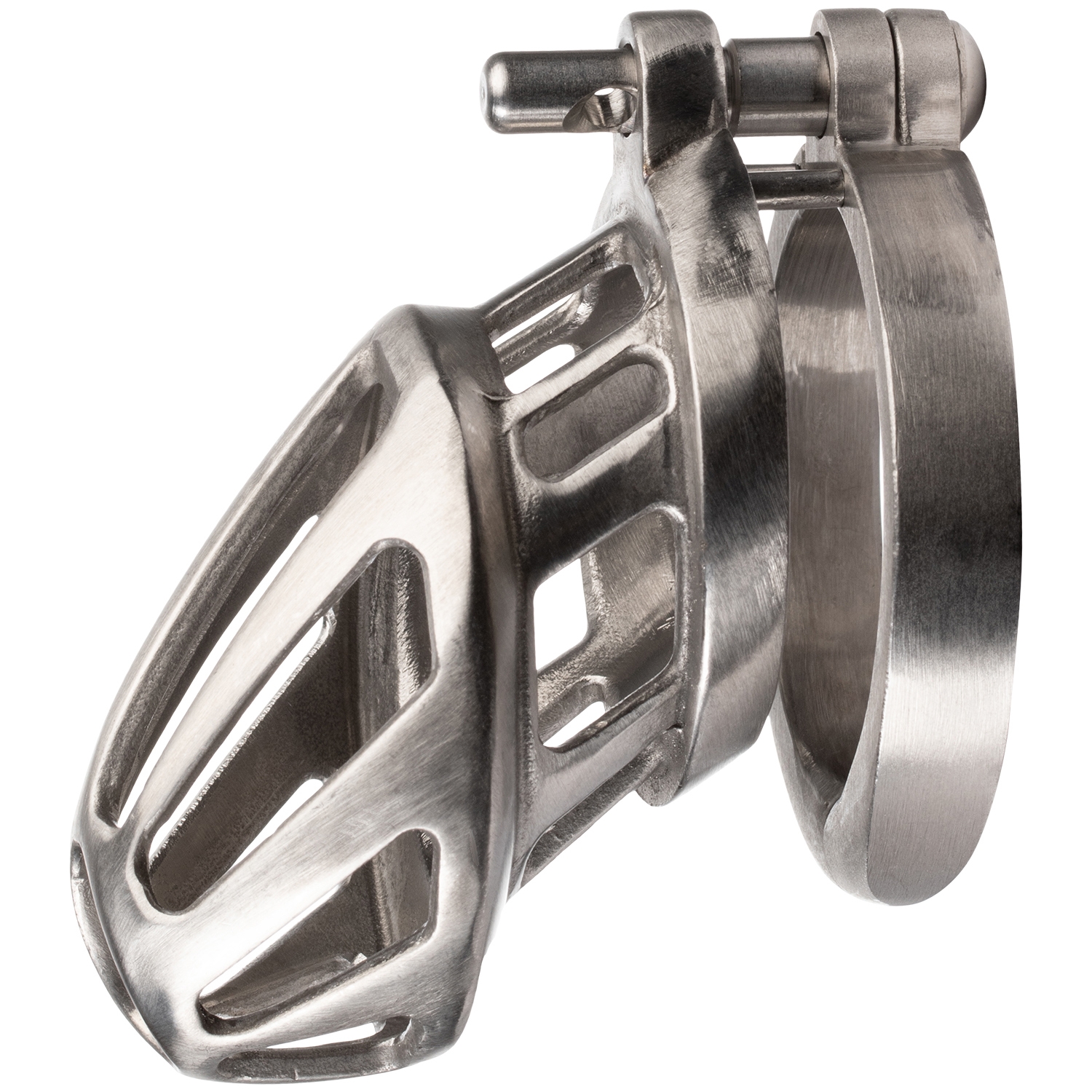 Bon4m Sm Metal Kyskhedsbælte - Silver - S