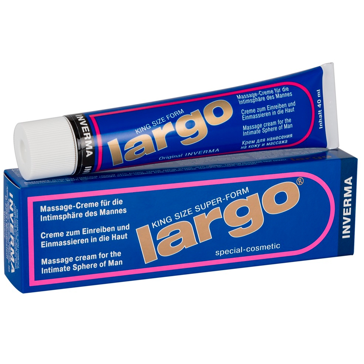 Inverma Largo Penis Creme 40 Ml - White