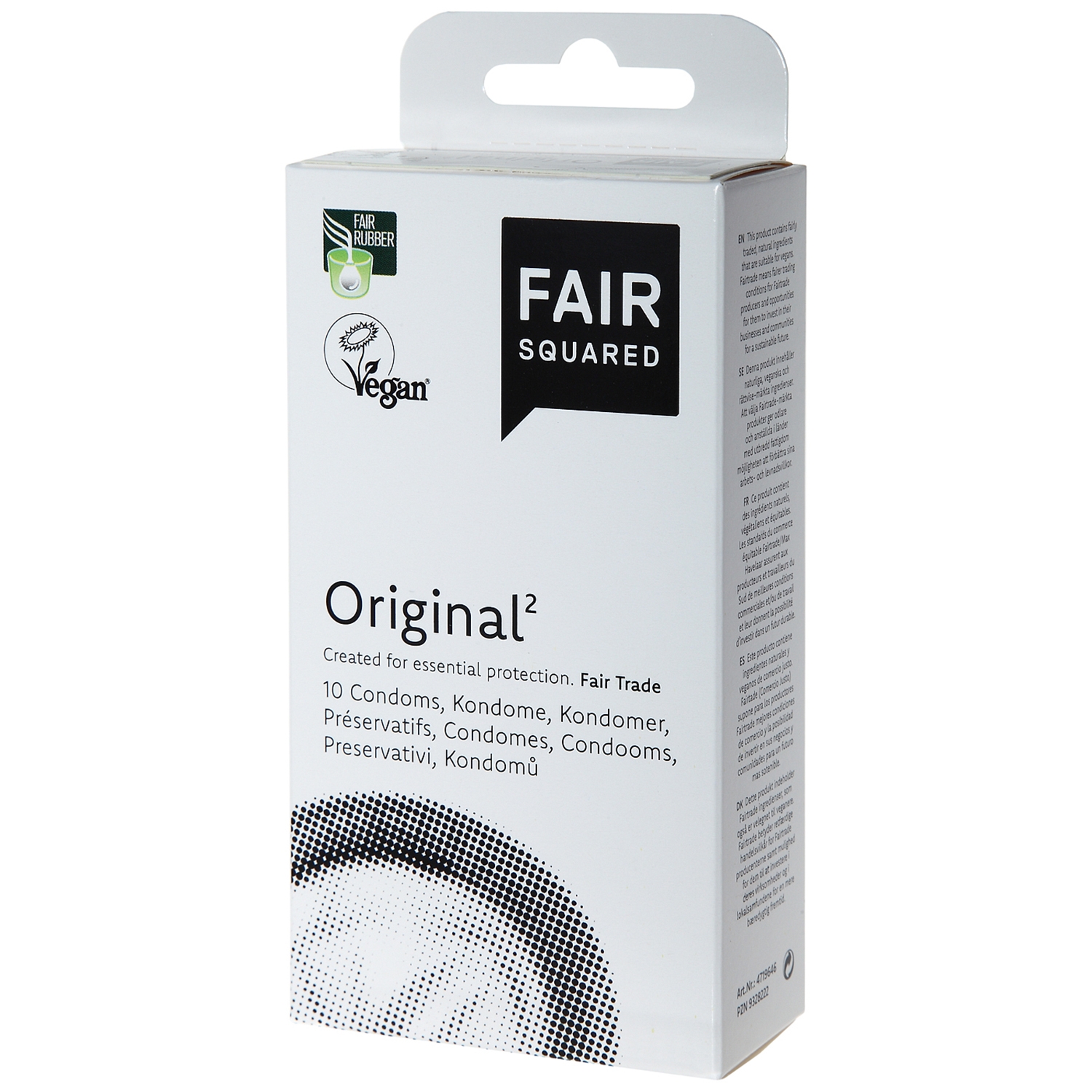 Fair Squared Original Veganske Kondomer 10 Stk - Clear