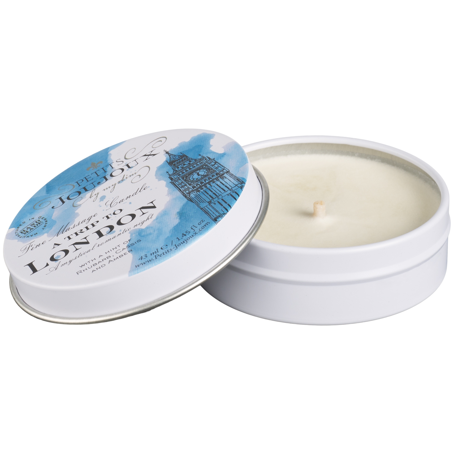 Petits Joujoux A Trip To London Massage Lys - Hvid