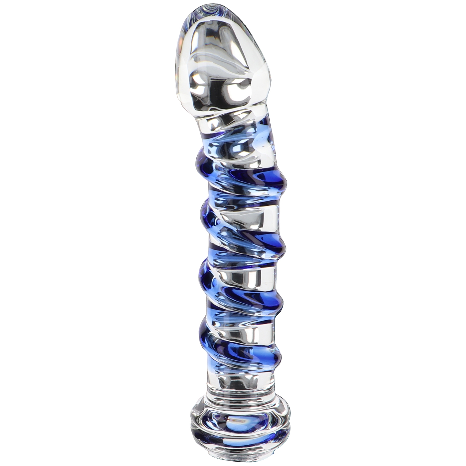 Toyjoy G-spot Gemstone Glas Dildo 18 Cm - Clear