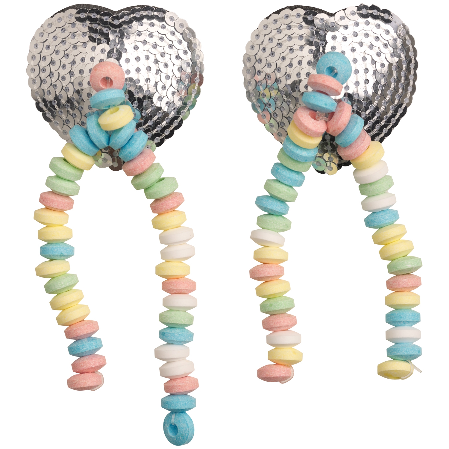 Candy Spiselige Palliet Nipple Tassels 60 G - Flere Farver