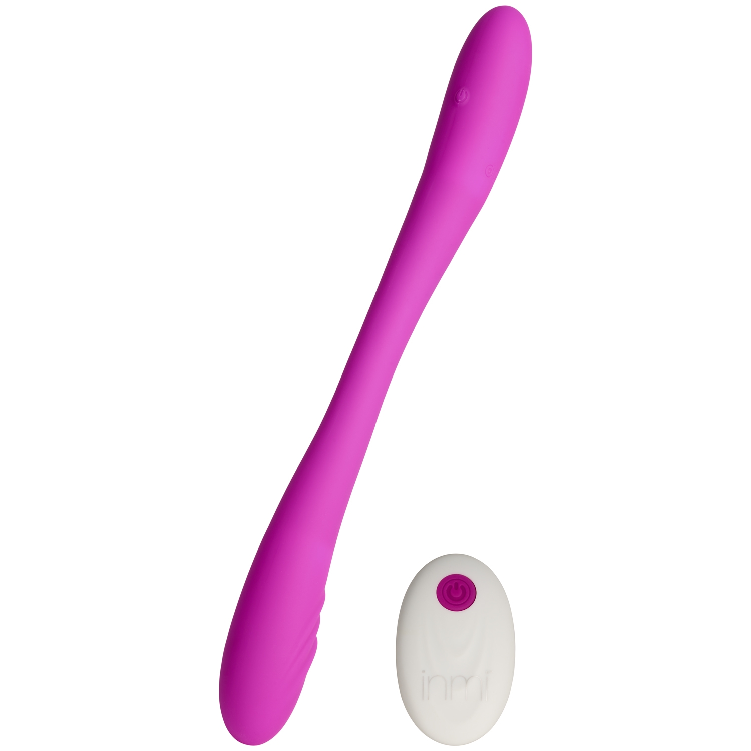 Inmi Double Team Fjernbetjent Dobbelt Dildo - Lilla