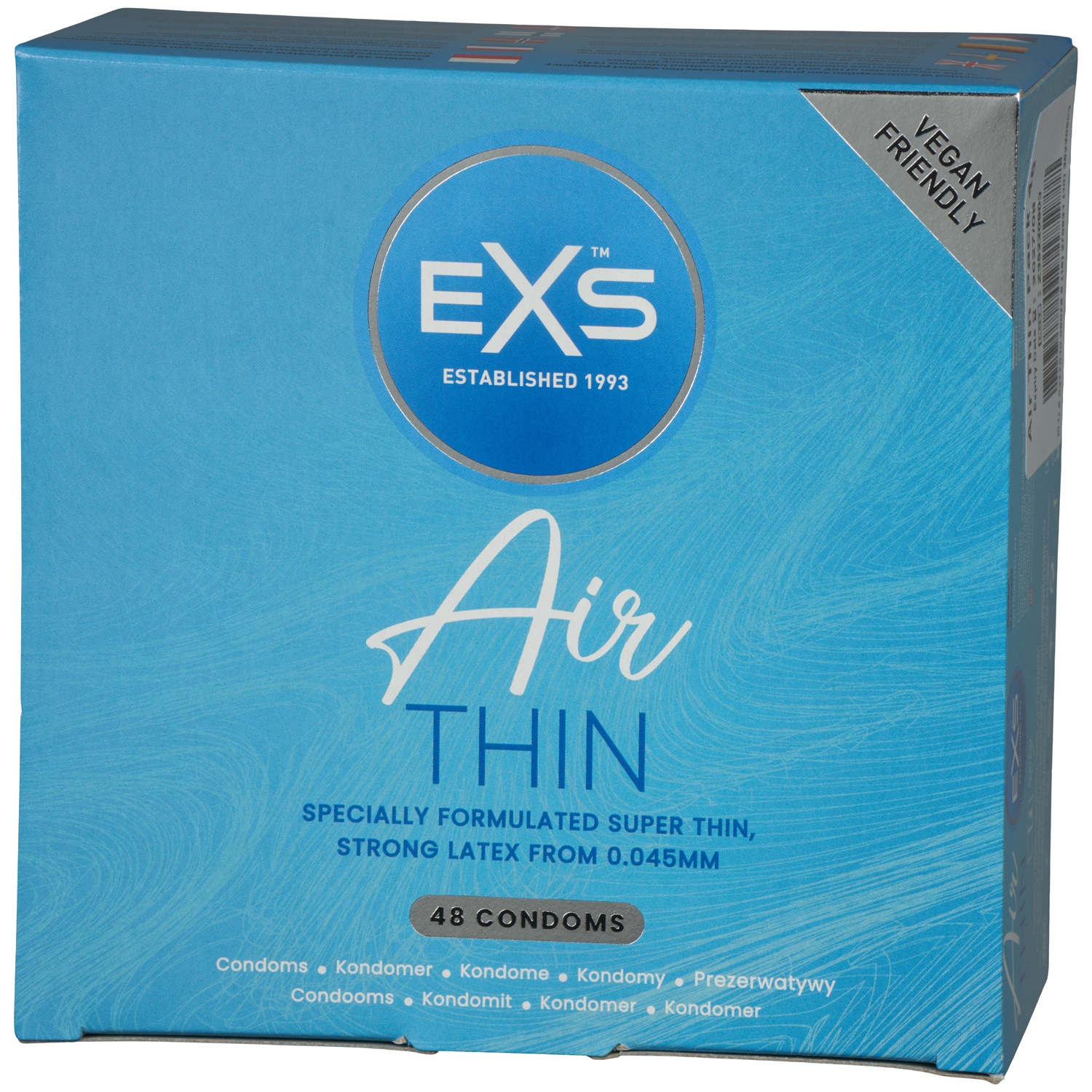 Exs Air Thin Kondomer 48 Stk - Clear