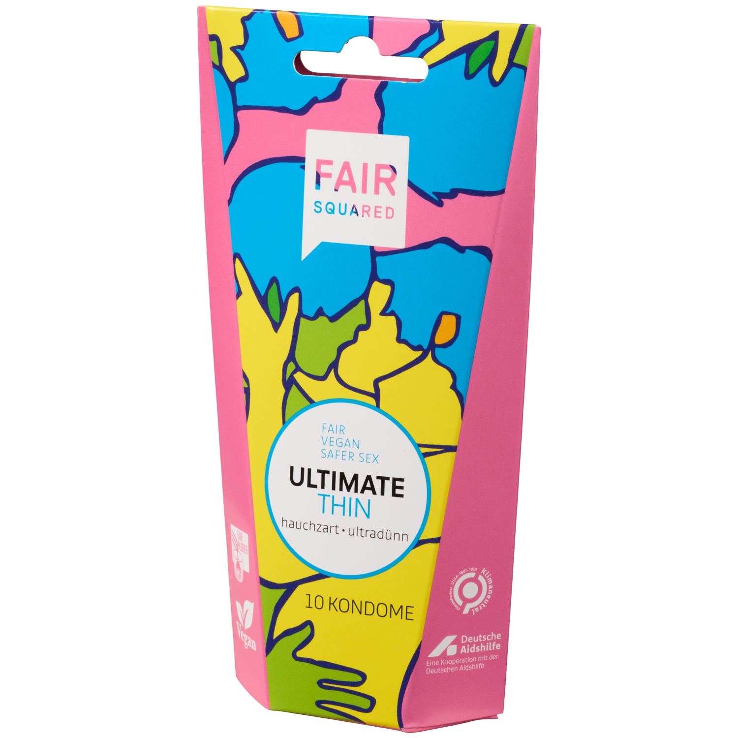 Fair Squared Ultimate Thin Kondomer 10 Stk - Clear