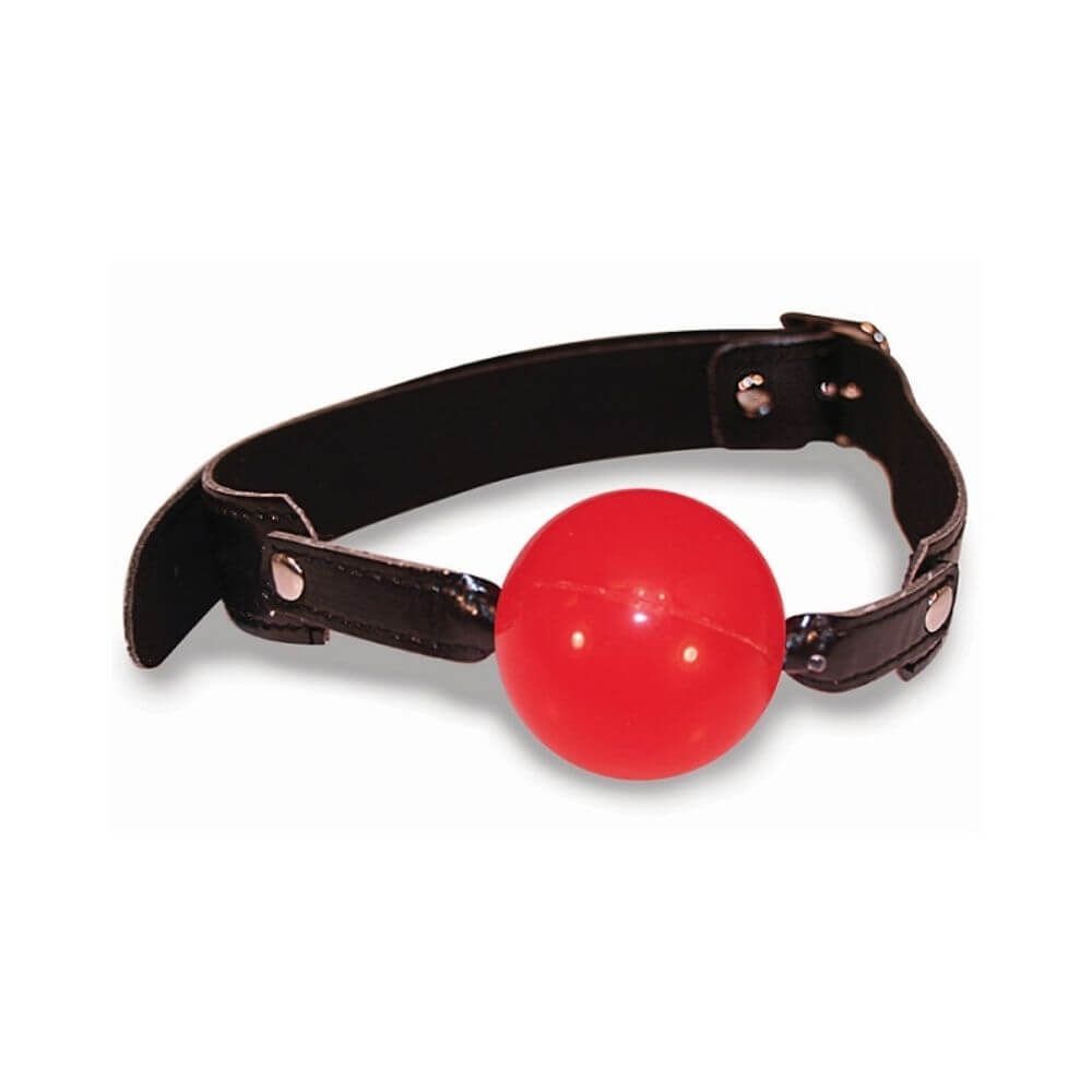 Sex  Mischief - Solid Gagball Rød