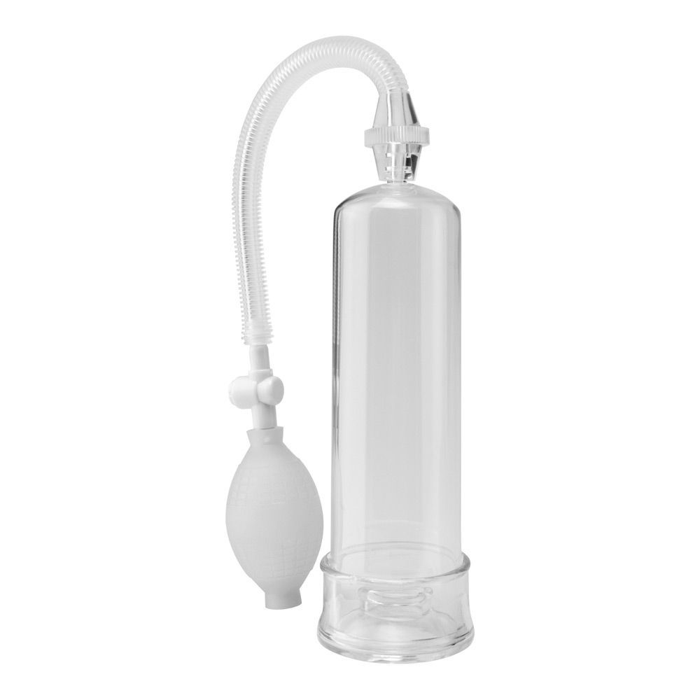 Pump Worx Power Pump Begynder Penispumpe - Gennemsigtig